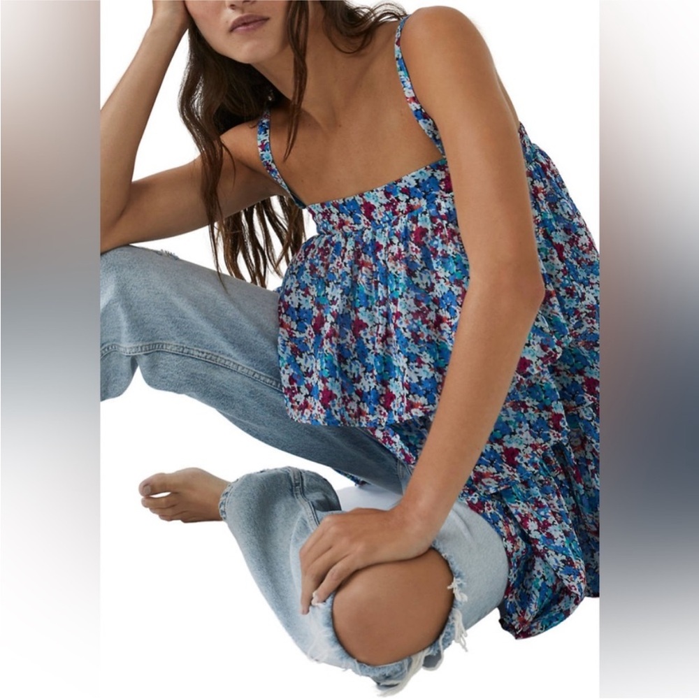 FREE PEOPLE Talia Tunic Top size S - Picture 3 of 12